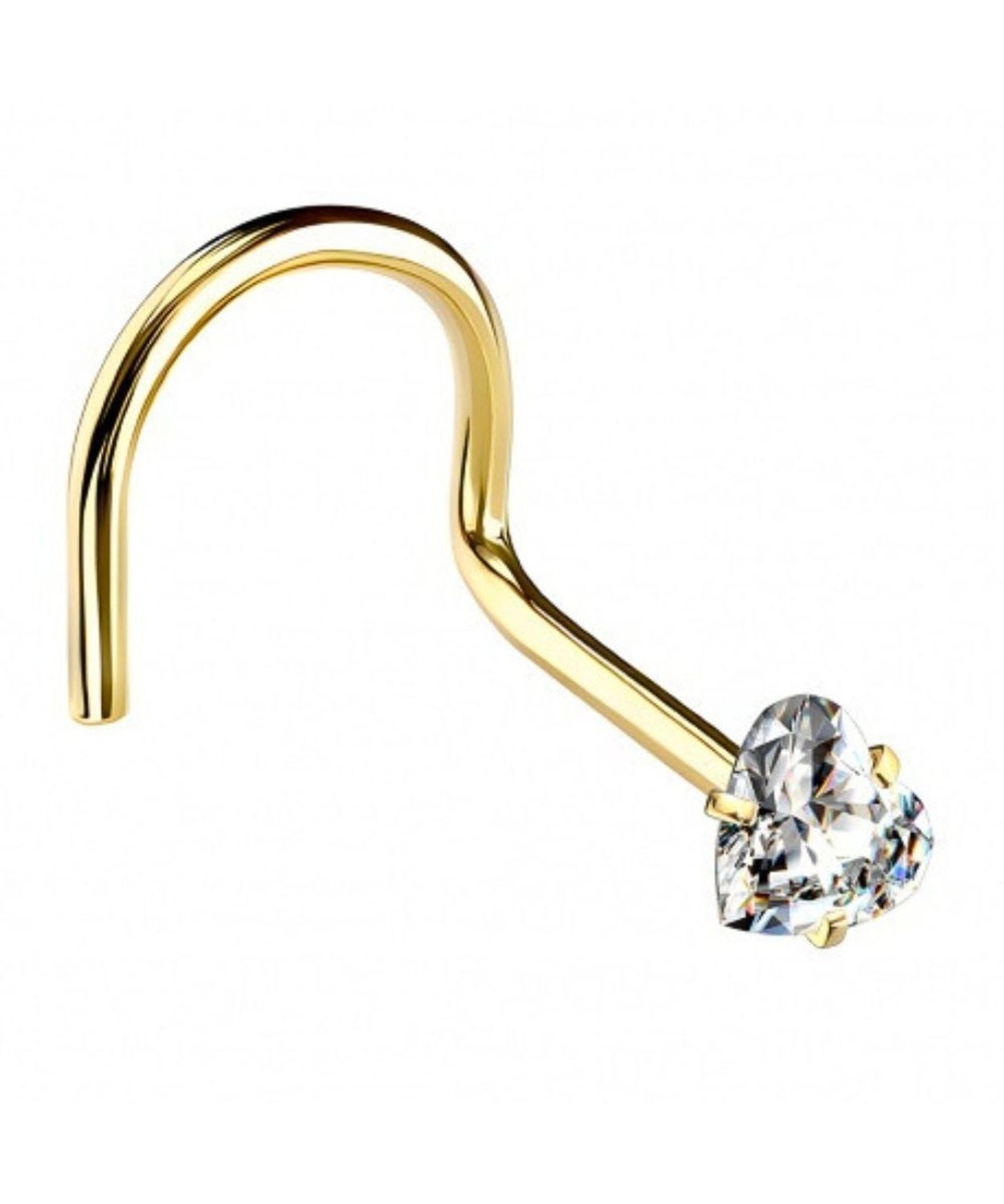 Kolczyk do Nosa Serce Kryształ – Stal Chirurgiczna 316L.jpg